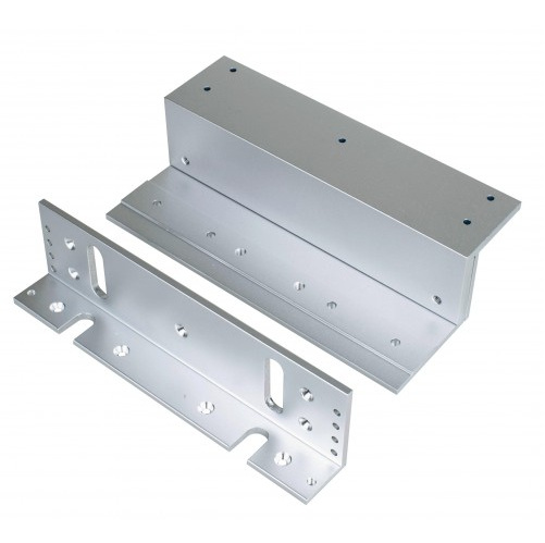 Seco-Larm E941S600UQ- Soporte tipo "U" para puerta de vidrio compatible electroiman Seco Larm de 600 lb