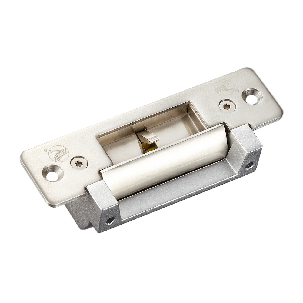 YLI YS138S - Cerradura Eléctrica para Control de Acceso Señal Ajustable NO/NC Voltaje Dual 12VDC/24VDC #YLI1