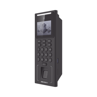 Terminal Facial Min Moe WIFI con Batería de Respaldo / Administrable por Smartphone o Nube / Acceso y Asistencia /500 Rostros y Lector de Tarjetas MIFARE / 3,000 Huellas / 3,000 Tarjetas / HIK-IA