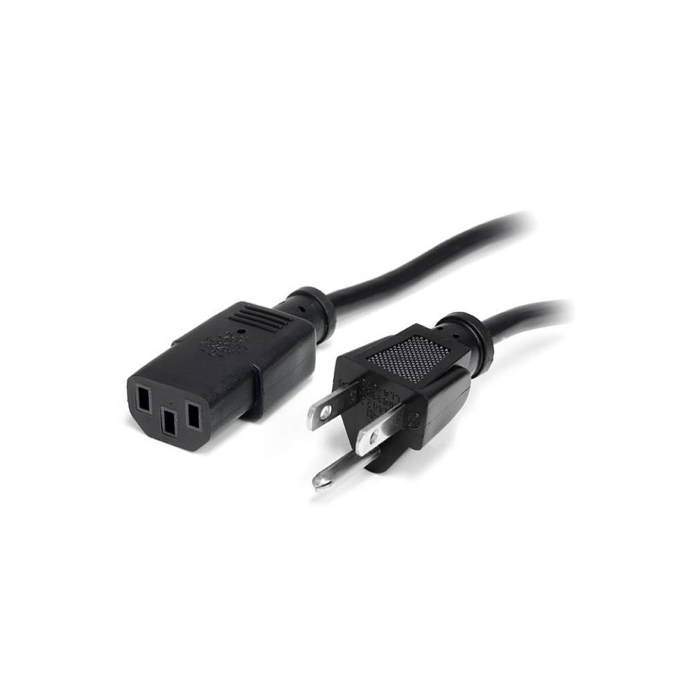 STARTECH.COM CABLE DE PODER C13 COUPLER - NEMA 5-15P, 6.1 METROS, NEGRO, PXT10120