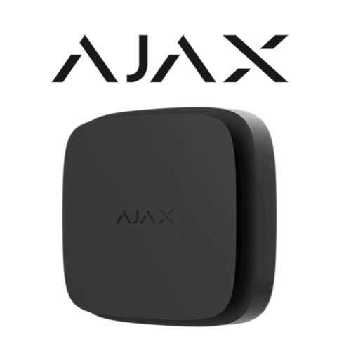 DETECTOR AJAX INALÁMBRICO DE INCENDIO CON SENSORES DE CALOR, HUMO Y MONÓXIDO DE CARBONO (CO). COLOR NEGRO, FIREPROTECT 2 RB