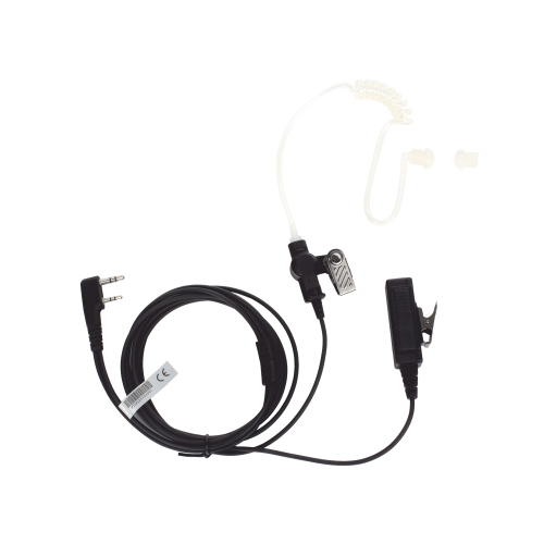 MICRÓFONO DE SOLAPA DE 2 HILOS DE ALTA CALIDAD PROFESIONAL COMPATIBLE CON RADIOS KENWOOD