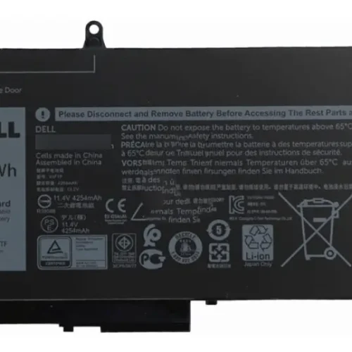 BATERÍA ORIGINAL DELL PARA LATITUDE 5280 5480 5580 5290 5490 5590 – BATERÍA DE REEMPLAZO GENUINA DELL – RENDIMIENTO Y SEGURIDAD GARANTIZADOS