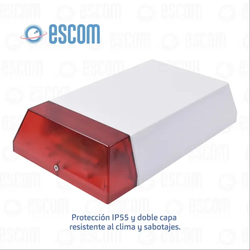 SIRENA INALÁMBRICA UNIVERSAL PARA PANELES DE ALARMA SF‑70WK – ALERTA AUDITIVA DE ALTA POTENCIA – COMPATIBLE CON SISTEMAS DE SEGURIDAD