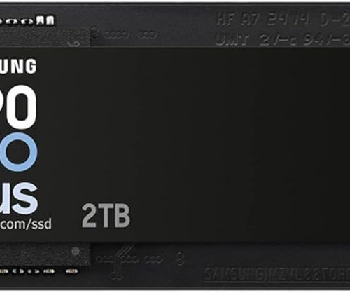 SSD SAMSUNG 990 EVO PLUS 2TB M.2 NVME PCIe GEN 4x4 / GEN 5x2 – HASTA 7250 MB/S LECTURA Y 6300 MB/S ESCRITURA – TURBOWRITE 2.0 Y CONTROL TÉRMICO AVANZADO