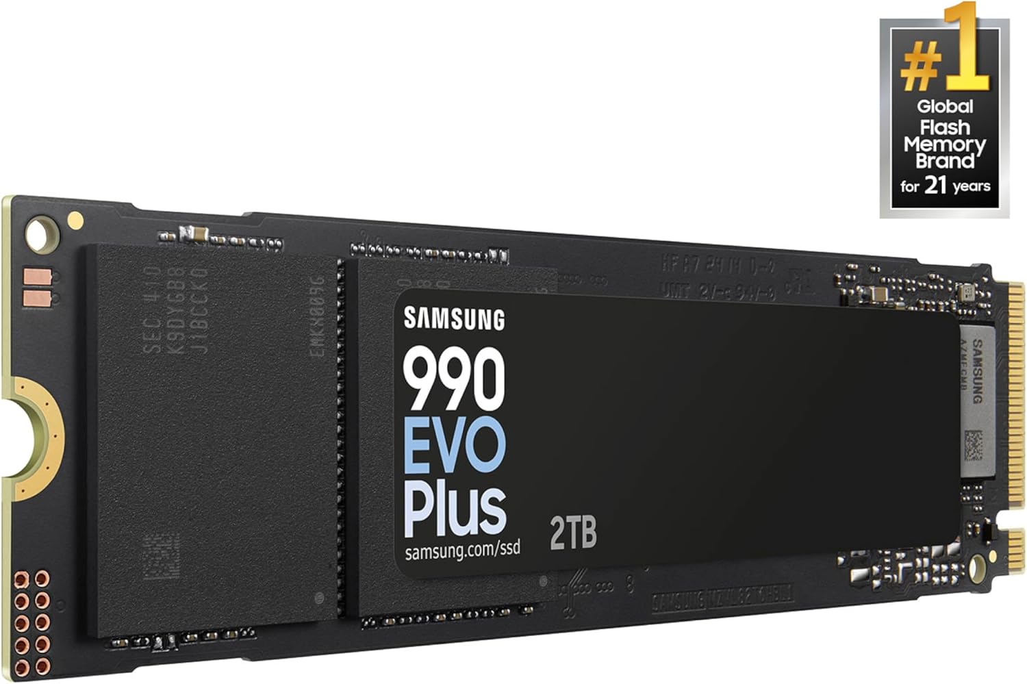 SSD SAMSUNG 990 EVO PLUS 2TB M.2 NVME PCIe GEN 4x4 / GEN 5x2 – HASTA 7250 MB/S LECTURA Y 6300 MB/S ESCRITURA – TURBOWRITE 2.0 Y CONTROL TÉRMICO AVANZADO - Image 2
