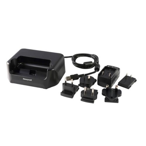 HONEYWELL CARGADOR DE TABLETA EDA70-HB-R, NEGRO, PARA EDA70, EDA70-HB-R