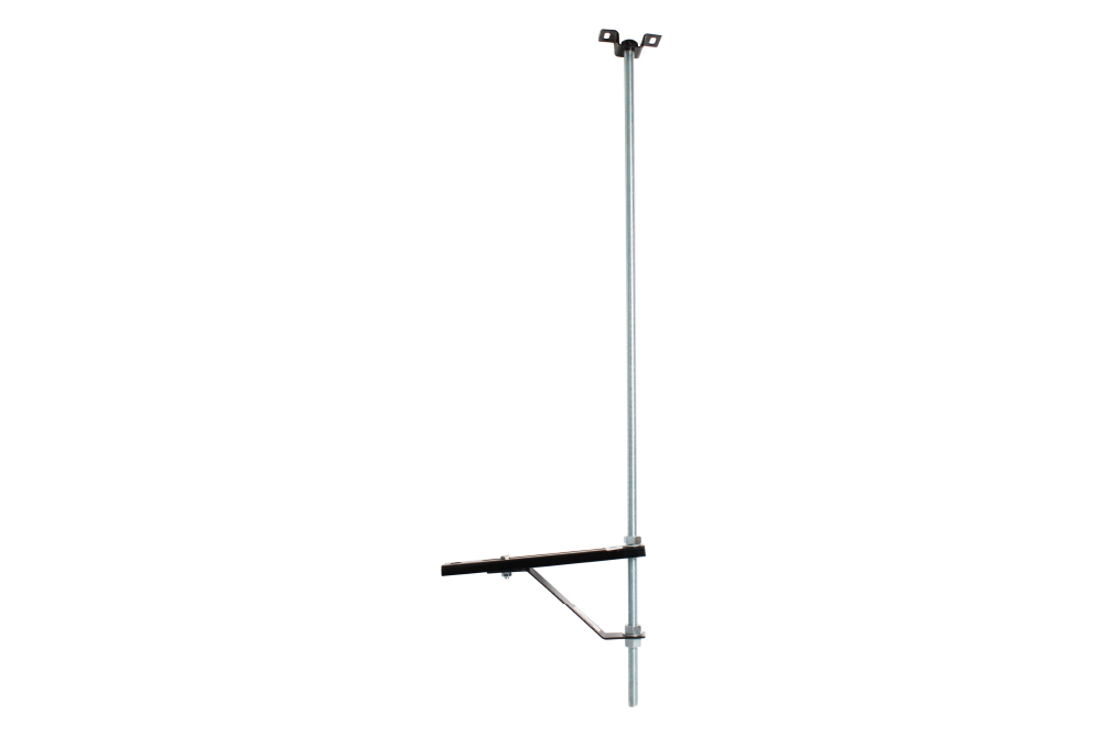 Kit de Soporte angular 1m de altura fijacion al techo para canaleta Fiberway
