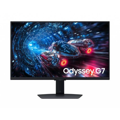 MONITOR GAMER SAMSUNG ODYSSEY G7 LCD IPS 27, 3840X2160 4K ULTRA HD, G-SYNC FREESYNC, 360HZ, HDMI DISPLAYPORT, NEGRO, LS27FG702ELXZX