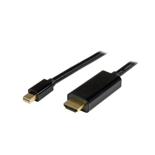 STARTECH.COM CABLE MINI DISPLAYPORT 1.2 MACHO - HDMI MACHO ULTRA HD, 4K, 30HZ, 2 METROS, NEGRO, MDP2HDMM2MB