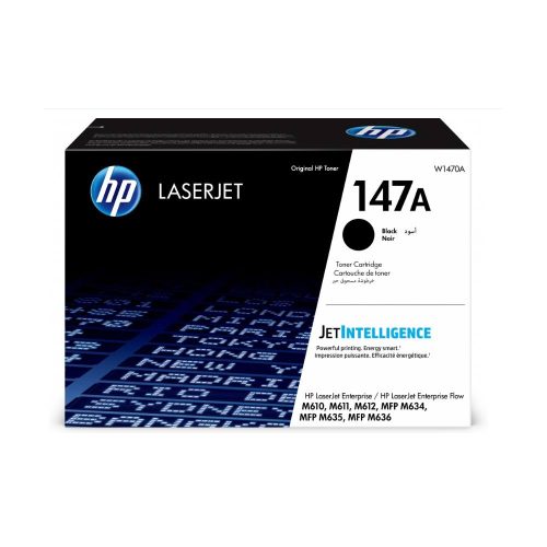 TÓNER HP LASERJET 147A NEGRO, 10.500 PÁGINAS, W1470A