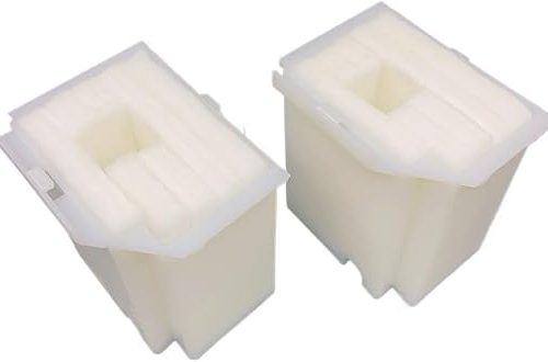 CAJA DE MANTENIMIENTO DE ALMOHADILLAS DE TINTA DE DESECHO PARA IMPRESORAS EPSON L3110, L3150, L3250, L3210, L1250, L3251, L5290 Y L5190 – REPUESTO DE MANTENIMIENTO