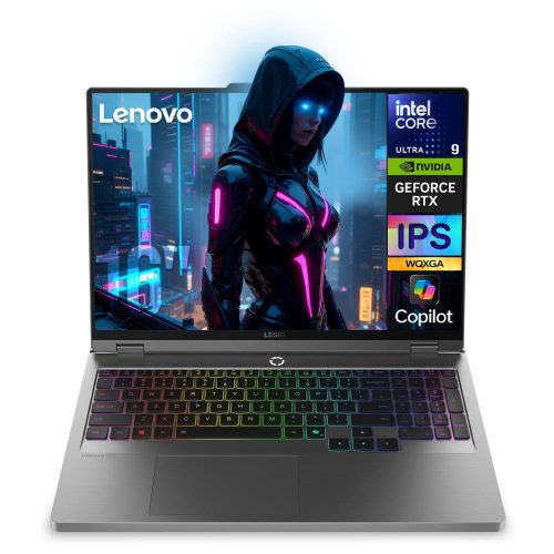 LAPTOP GAMER LENOVO LEGION 5 16IAX10, 16, INTEL CORE ULTRA 9 275HX, NVIDIA GEFORCE RTX 5060, 32GB, 1TB SSD, WINDOWS 11 HOME, INGLÉS, 83NX0000US-ROW