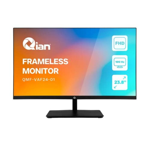 MONITOR QIAN FLEXIVIEW 23.8" LCD, 1920X1080 FULL HD, 100HZ, HDMI, NEGRO, QMF-VAF24-01