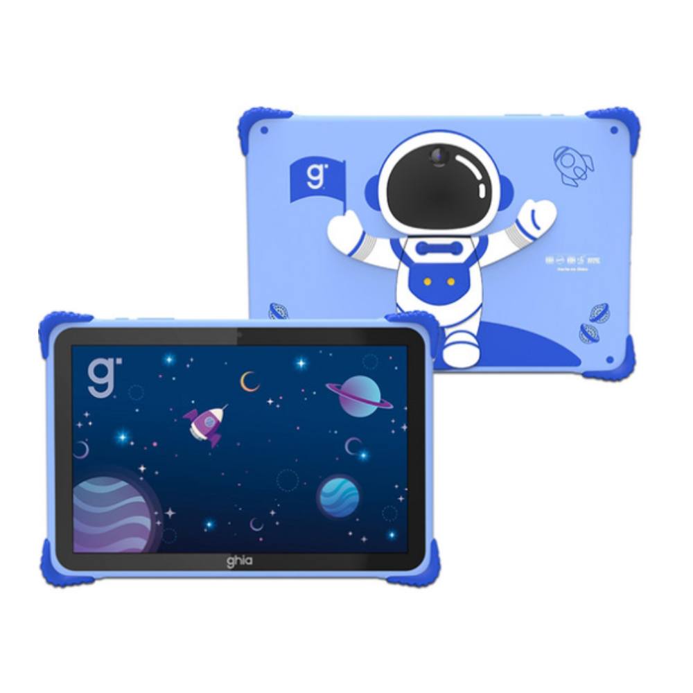 TABLET GHIA PARA NIÑOS GHIA KIDS ASTRO 10.1" 1280X800, 64GB, 4GB RAM, ANDROID 15, AZUL, GK537A25