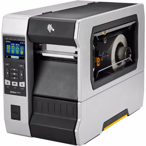 IMPRESORA INDUSTRIAL ZEBRA ZT610 DE TRANSFERENCIA TÉRMICA Y TÉRMICA DIRECTA – 300 DPI – IMPRESIÓN MONOCROMÁTICA DE ALTA PRECISIÓN PARA ETIQUETAS Y CÓDIGOS DE BARRAS