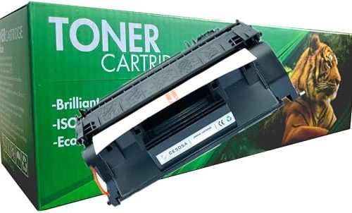 TÓNER GENÉRICO TIGRE NEGRO COMPATIBLE HP 05A CE505A, 80A CF280A, 119A, 120A, 1120 Y 1130 – RENDIMIENTO HASTA 2,300 PÁGINAS