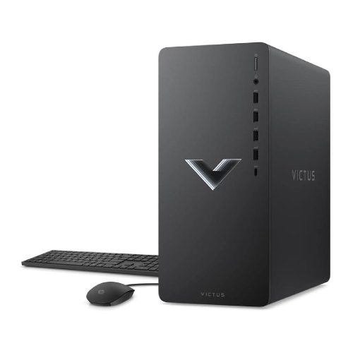 COMPUTADORA DE ESCRITORIO HP VICTUS - COMPUTADORA DE SOBREMESA PARA JUEGOS DE 15 L, TARJETA GRÁFICA NVIDIA GEFORCE RTX 3060, PROCESADOR INTEL CORE i7-12700F DE 12ª GENERACIÓN, SDRAM DE 16 GB, SSD DE 512 GB, SISTEMA OPERATIVO WINDOWS 11, TG02-0040