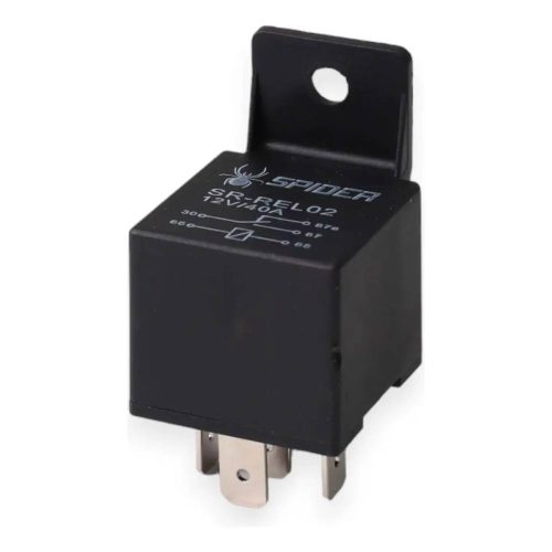 KIT 25 RELEVADORES RELAY SPIDER 5 PATAS 40A 12V