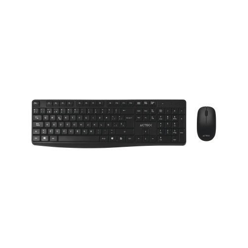 KIT INALÁMBRICO ACTECK CREATOR MK440, ESTÁNDAR, NEGRO, CONECTIVIDAD: INALÁMBRICA, TECLAS: 105, 2 BOTONES + SCROLL, AC-931755