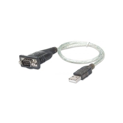 MANHATTAN ADAPTADOR RS-232 MACHO - USB-A MACHO, 205146