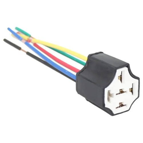 SET 10 PIEZAS ARNES CONECTOR PARA RELEVADOR RELAY DE 5 PATAS