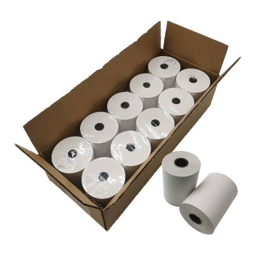 (10 ROLLOS) ROLLOS DE PAPEL TÉRMICO DE 3 1/8 X 230 PULGADAS, ROLLOS DE PAPEL TÉRMICO SIN BPA, 3 PULGADAS DE ANCHO Y 265 PIES DE LARGO POR ROLLO DE RECIBO DE PAPEL TÉRMICO
