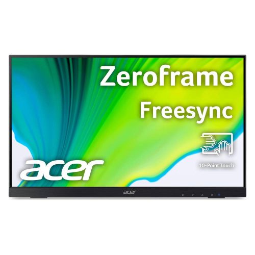 ACER UT222Q BMIP 21.5 FULL HD (1920 X 1080) MONITOR TÁCTIL DE 10 PUNTOS CON TECNOLOGÍA AMD FREESYNC DE HASTA 75 HZ Y 5