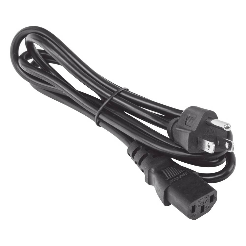 CABLE DE ALIMENTACIÓN ELÉCTRICA EPCOM PARA 120-240 VCA, 1.8 METROS (5.91 PIES), AC-CORD-1.8M