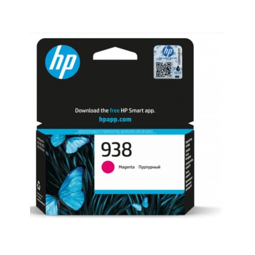 CARTUCHO HP 938 MAGENTA, 800 PÁGINAS, 4S6X6PL