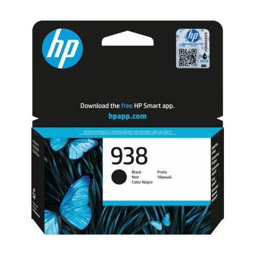 CARTUCHO HP 938 NEGRO, 1250 PÁGINAS, 4S6X8PL