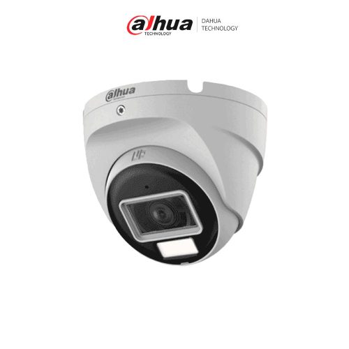 DAHUA HAC-T2A21N-U-IL-A- CÁMARA DOMO DE 2 MP SERIE COOPER, LENTE DE 2.8 MM CON APERTURA HASTA 100°, ILUMINACIÓN INTELIGENTE HASTA 30MTS CON IR + 20MTS LUZ CALIDA, CON MICRÓFONO INCORPORADO, PARA EXTERIOR IP67