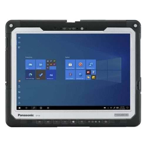 PANASONIC TOUGHBOOK CF-33, INTEL® CORE™ I5-101310U VPRO™, HASTA 4,4 GHZ, PANTALLA DE 12 PULGADAS, 16 GB, 512 GB SSD, GPS DEDICADO, MULTIOPERADOR 4G LTE (EM7511) FIRSTNET, WIN 10 PRO. SOLO TABLETA.