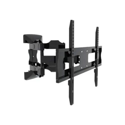SOPORTE PARA TV, DE PARED ARTICULADO DE 30 A 85 PULGADAS, DOBLE BRAZO, DE ACERO, RESISTENCIA 70KG, NEGRO, 6007808 BROBOTIX