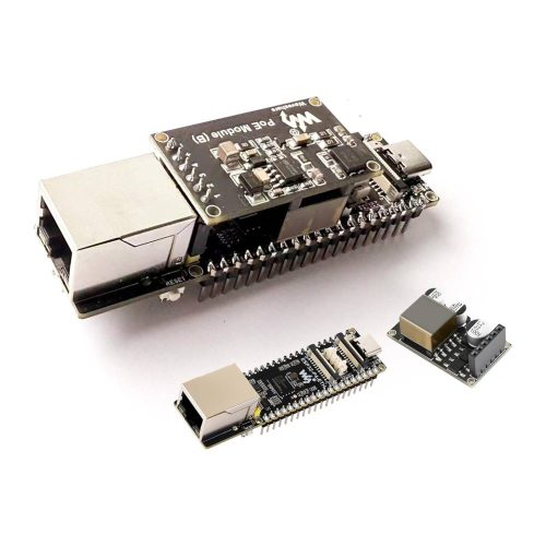 ESP32-P4-ETH PLACA DE DESARROLLO CON CABECERA PRESOLDADA, BASADA EN EL PUERTO ETHERNET ESP32-P4 + 100 MBPS RJ45, INTERFACES ENRIQUECIDAS ENTRE SERES HUMANOS Y MÁQUINAS, SOPORTA INTERACCIÓN DE VOZ AI