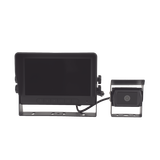 CÁMARA DE REVERSA ALÁMBRICA Y MONITOR PARA VEHÍCULOS DE TRABAJO Y MONTACARGAS CON INTELIGENCIA IA PARA LA DETECCIÓN DE PEATONES ECCO K7000BAI
