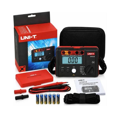 MEDIDOR DE RESISTENCIA DE AISLAMIENTO 5GOHMS UNIT UT501A