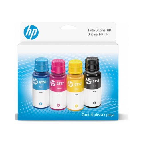 TANQUE DE TINTA HP 9F3N4AL NEGRO/CIAN/MAGENTA/AMARILLO, 70ML, 4.000 PÁGINAS, 9F3N4AL