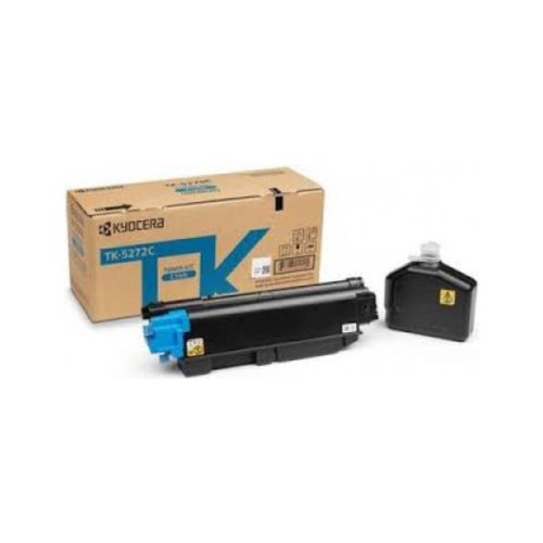 TONER KYOCERA TK-5272C, 5000 PÁGINAS, CIAN, ECOSYS P6230CDN