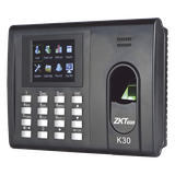 TERMINAL DE TIEMPO Y ASISTENCIA ZKTECO K-30