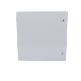 GABINETE DE ACERO IP66 USO EN INTEMPERIE (600 X 600 X 300 MM) CON PLACA TRASERA INTERIOR METÁLICA Y COMPUERTA INFERIOR PRECISION PST-6060-30A