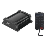 SIRENA VEHICULAR DE 100W DE POTENCIA CON CONTROLADOR UNIMANDO, MICRÓFONO, CONTROL DE TONOS Y PATRONES DE DESTELLO EPCOM INDUSTRIAL SIGNALING X100F