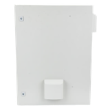 GABINETE VENTILADO DE ACERO IP55 USO EN EXTERIOR (400 X 600 X 250 MM) CON PLACA TRASERA INTERIOR METÁLICA Y COMPUERTA INFERIOR PRECISION PST-4060-25AV