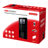 KIT TERMINAL CONTROL ACCESO BIOMÉTRICO HIKVISION DS-KAS807