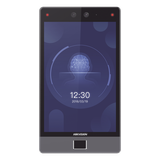 TERMINAL FACIAL MIN MOE 8" TOUCH CON LECTOR DE HUELLAS HIKVISION DS-K1T680D-FE1