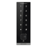 TECLADO ESCLAVO CON LECTOR DE TARJETAS VIRTUALES BLUETOOTH Y CÓDIGOS QR HIKVISION DS-K1105EMKB-QR