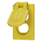 TAPA RESISTENTE A INTEMPERIE PARA CONTACTO DÚPLEX HUBBELL HUB-HBL-52C-M22