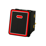 INTERRUPTOR TIPO SWITCH CON LED COLOR ROJO ACCESSPRO APB-08221-R
