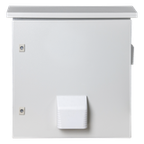 GABINETE VENTILADO DE ACERO IP55 USO EN EXTERIOR (593 X 609 X 399 MM) CON PLACA TRASERA INTERIOR METÁLICA Y COMPUERTA INFERIOR PRECISION PST-5060-19RAV
