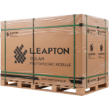 PALLET CON 37 PIEZAS DE MÓDULO SOLAR LP182*210M66NB620WBLK LEAPTON LP182*210M66NB620WBLK/37PALLET